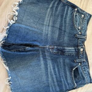 Madewell Blue Denim Jean Shorts